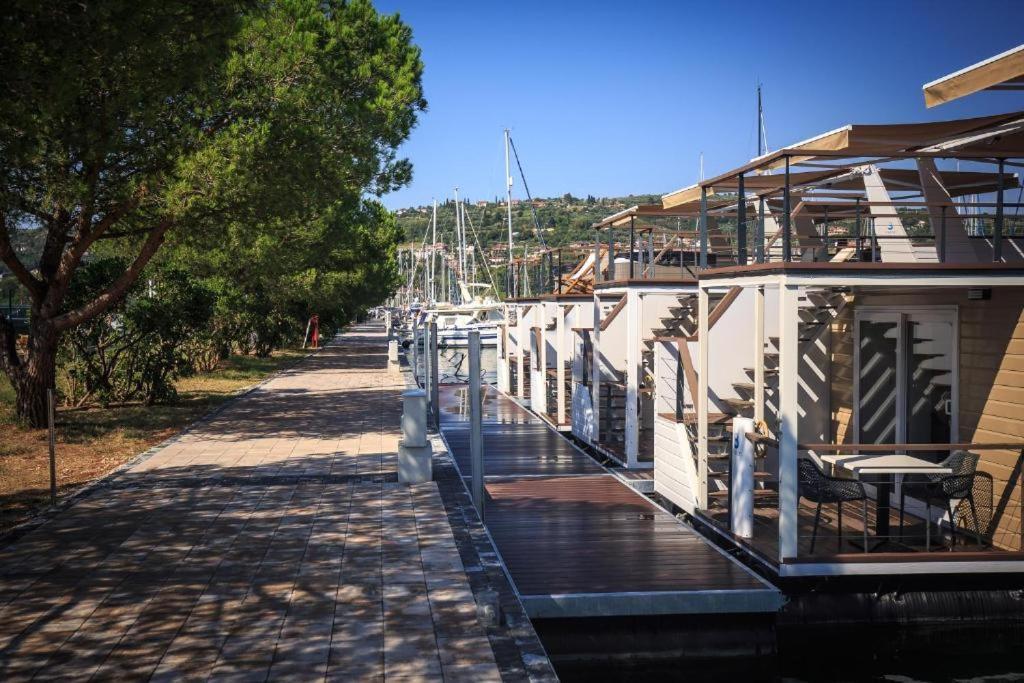 Floating Sea House Aurora Villa Portoroz Exterior photo