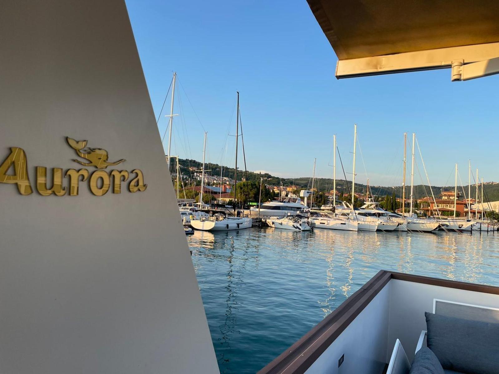 Floating Sea House Aurora Villa Portoroz Exterior photo